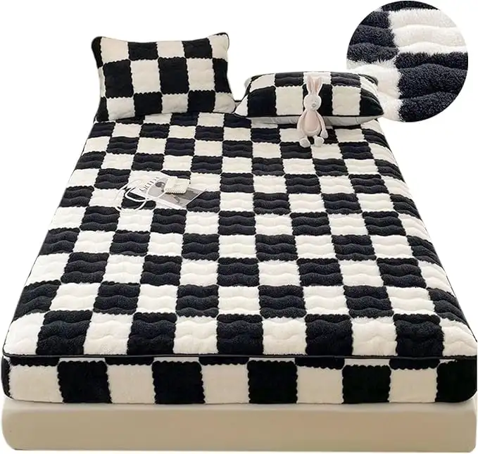 Premium Ultra-Soft Velvet Fitted Sheet
