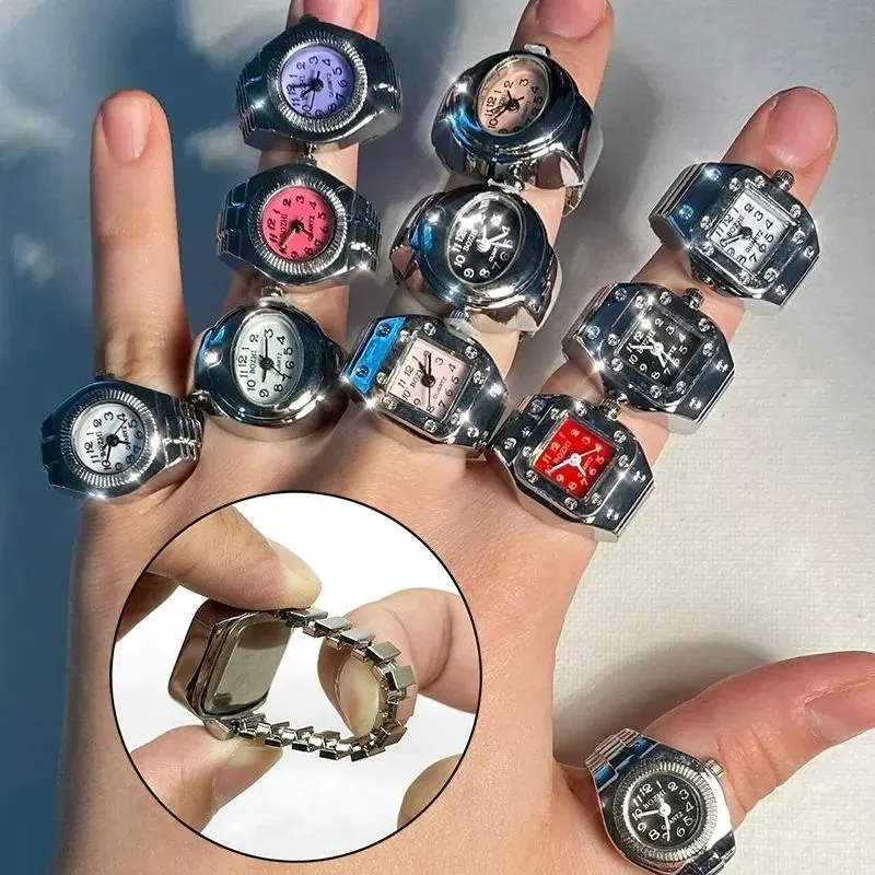 Vintage-Inspired Finger Watch Rings – A Bold Statement of Time and Style