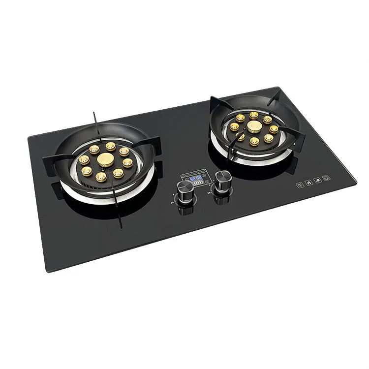 Smart Dual-Burner High-Pressure Gas Hob