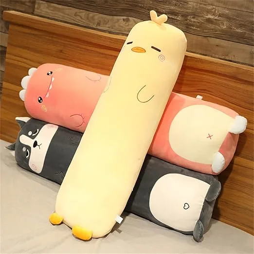 Ultra-Soft Long Plush Body Pillow & Sleeping Bolster