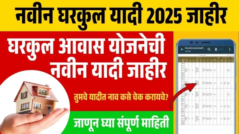 Gharkul Yojana List 2025